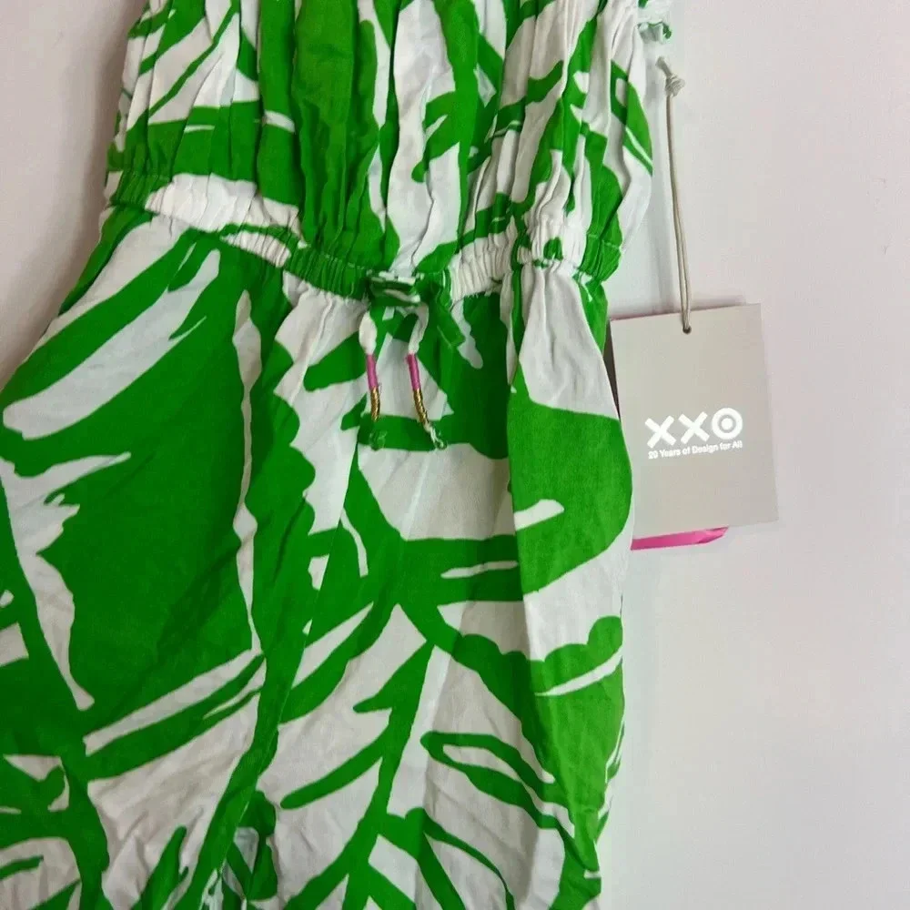 New Lilly Pulitzer Girls Boom Boom Palm Leaves Jumpsuit
